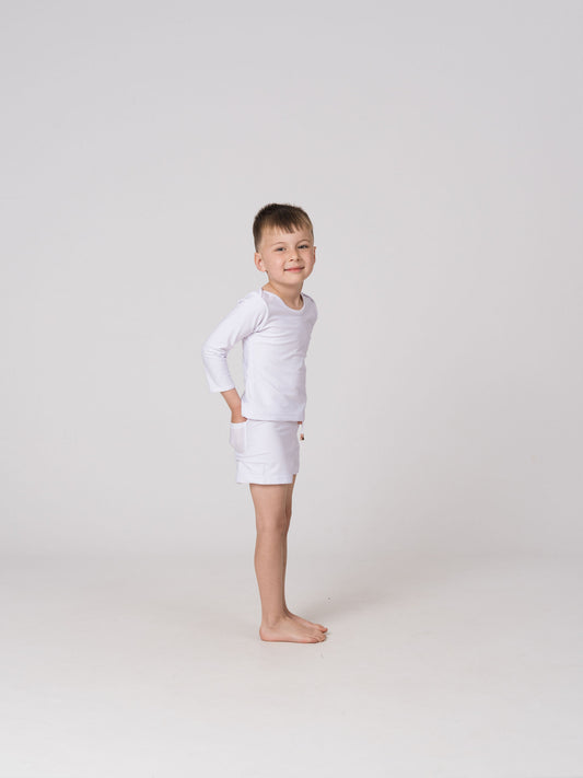 Rashie Top in Moonstone