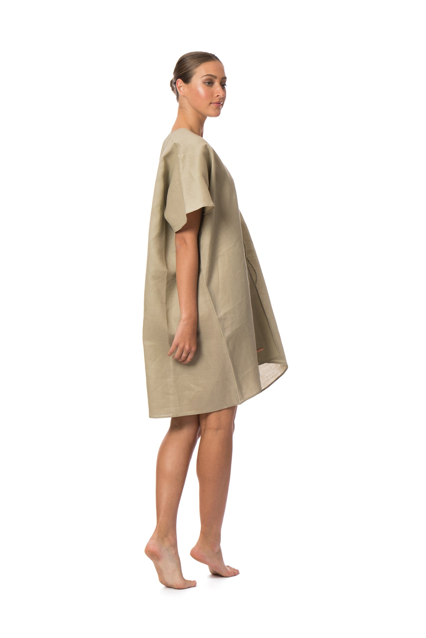 Alina 3-way Coverup in Gumleaf Green