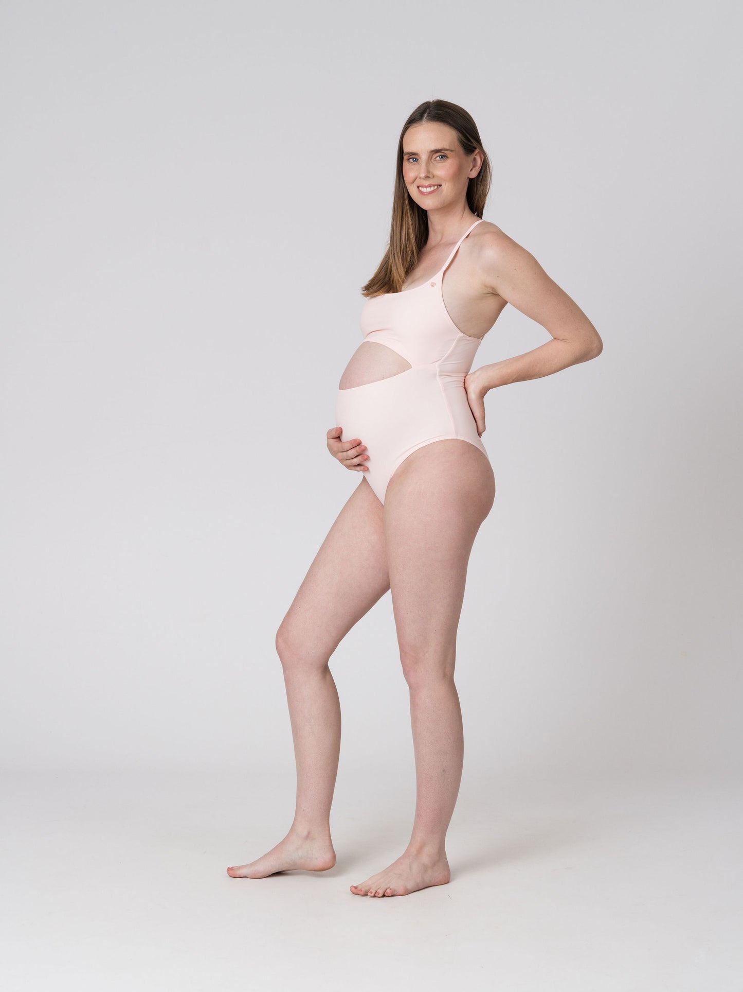 Pia One Piece in Rose Quartz
