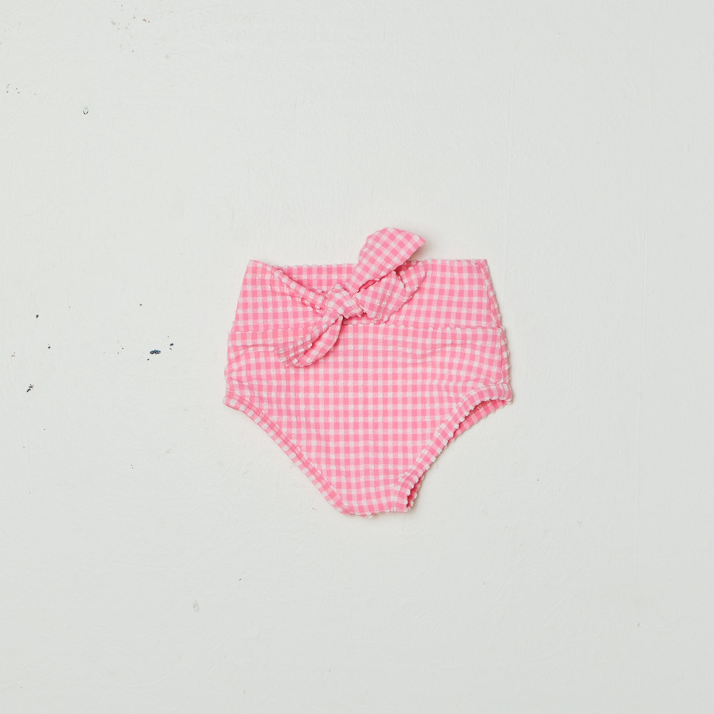 Leilani Girls Bottom in Pink Tourmaline Gingham