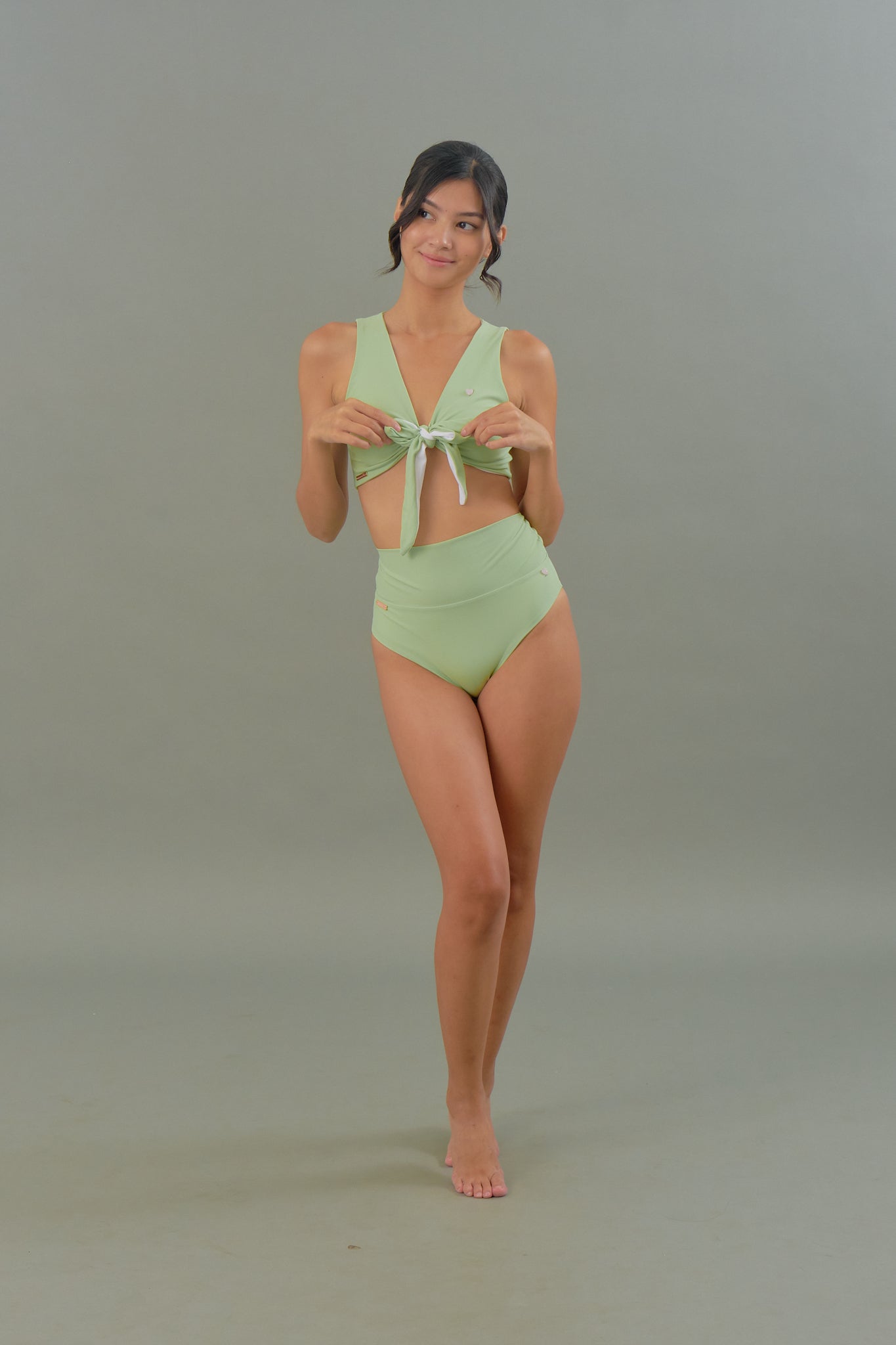 Leilani Bottom in Jade