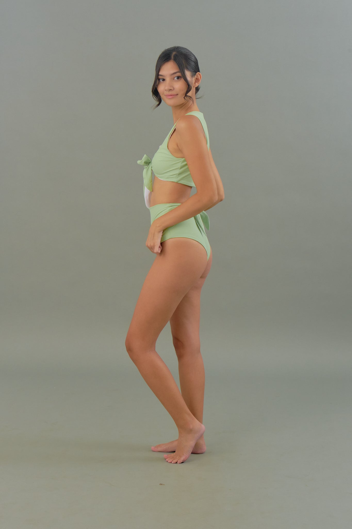 Leilani Bottom in Jade