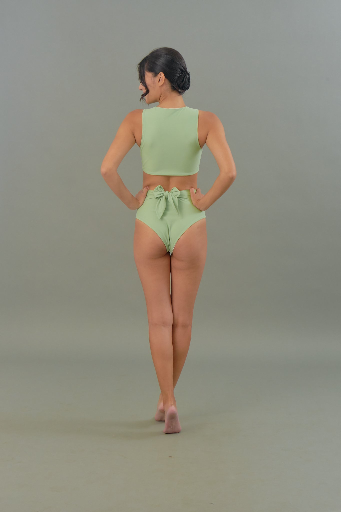 Leilani Bottom in Jade