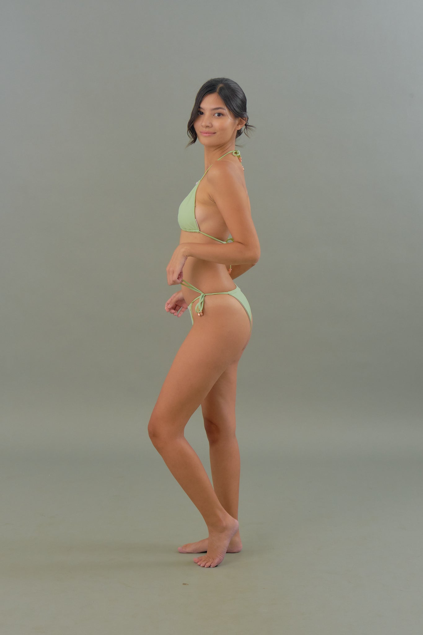 Serena Bikini Bottom in Jade