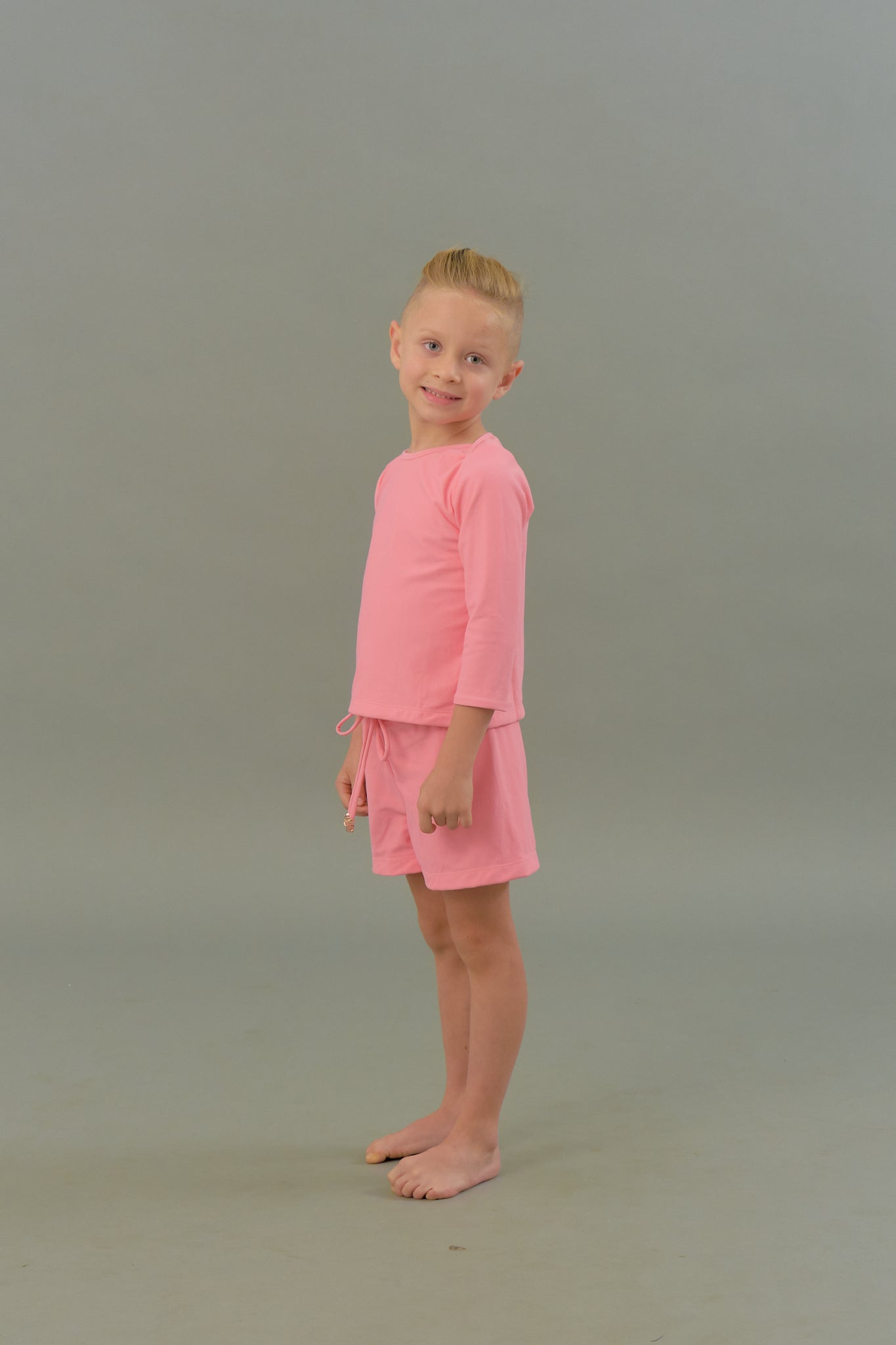 Rashie Top in Pink Tourmaline