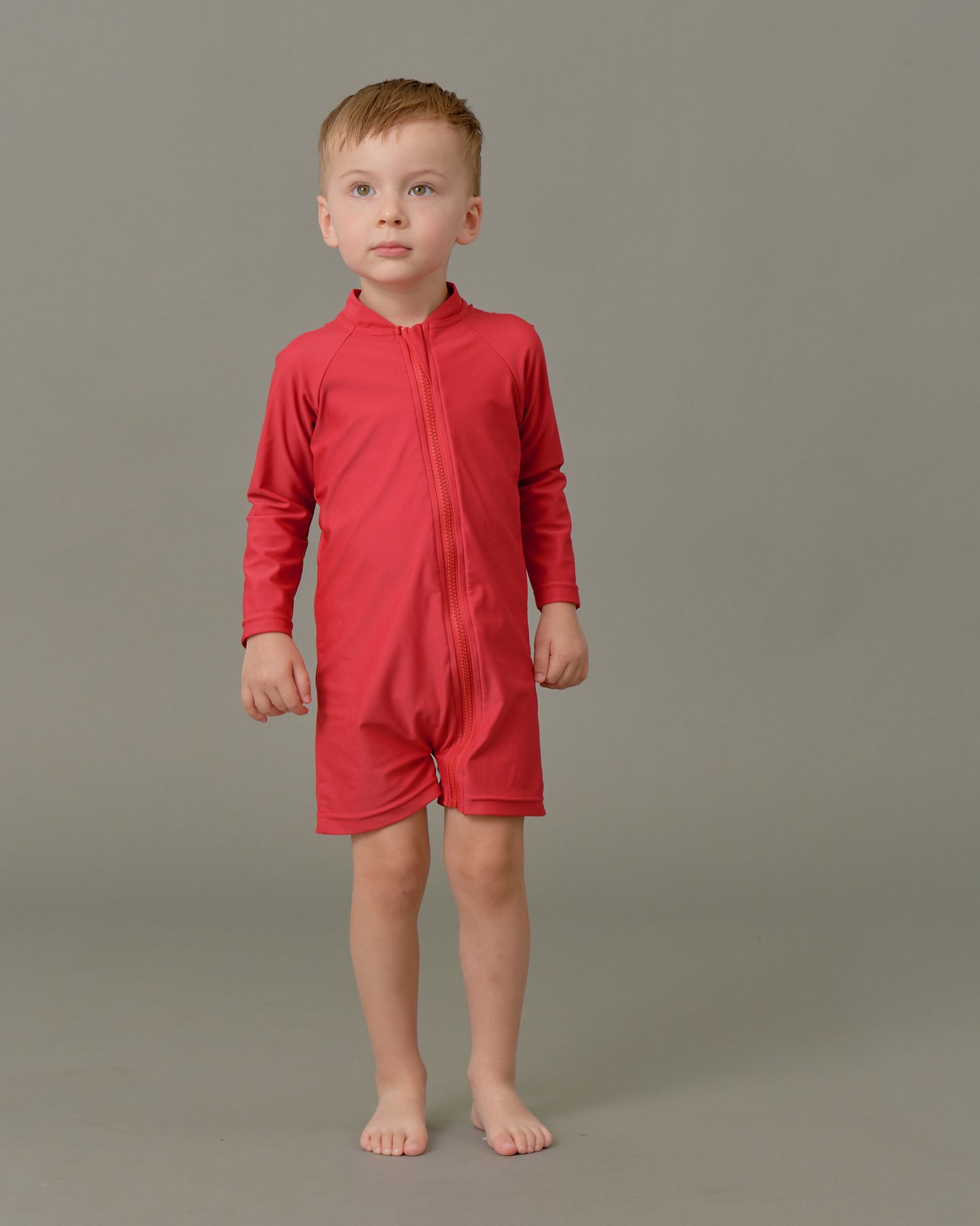 Sunsuit in Rose Red