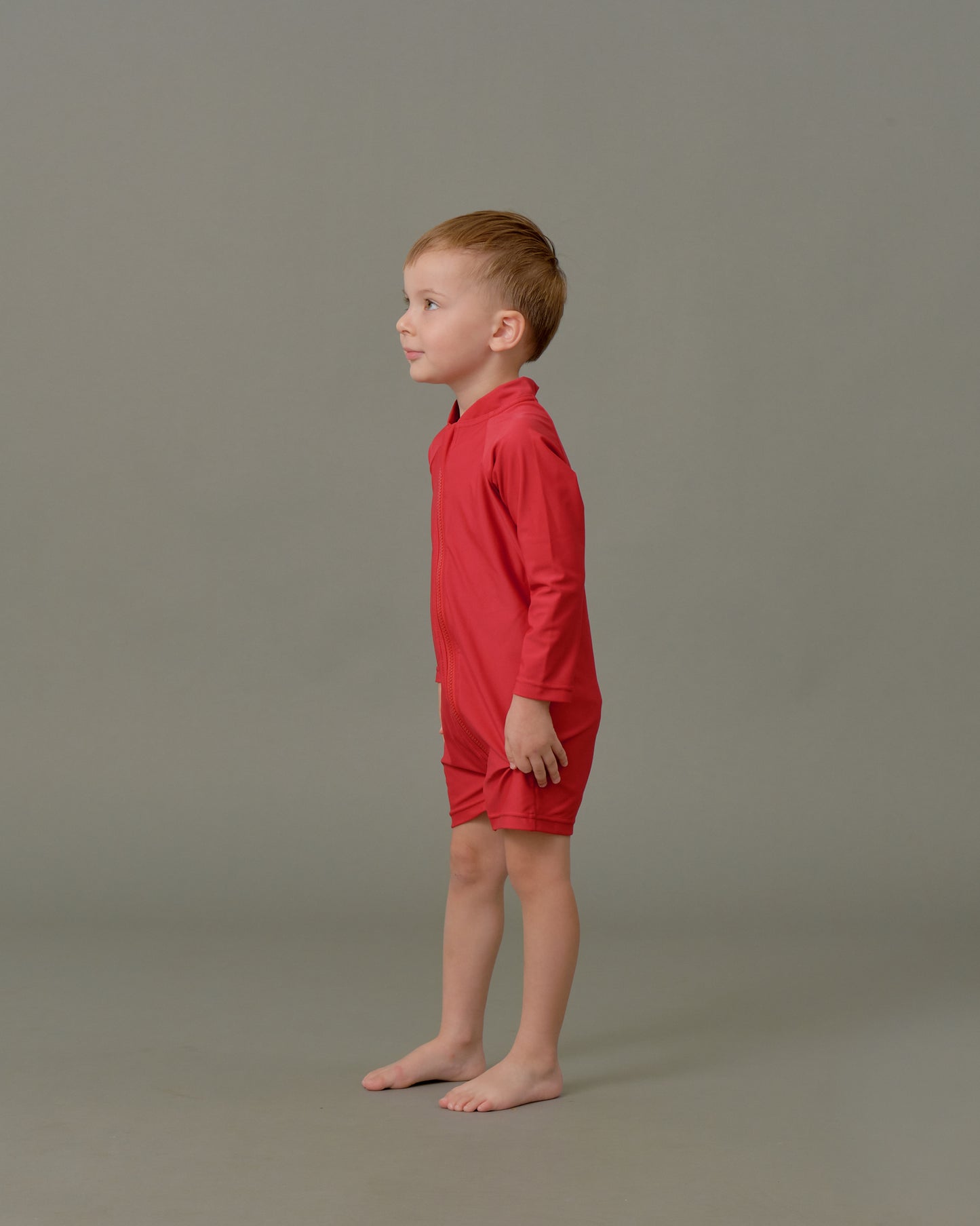 Sunsuit in Rose Red