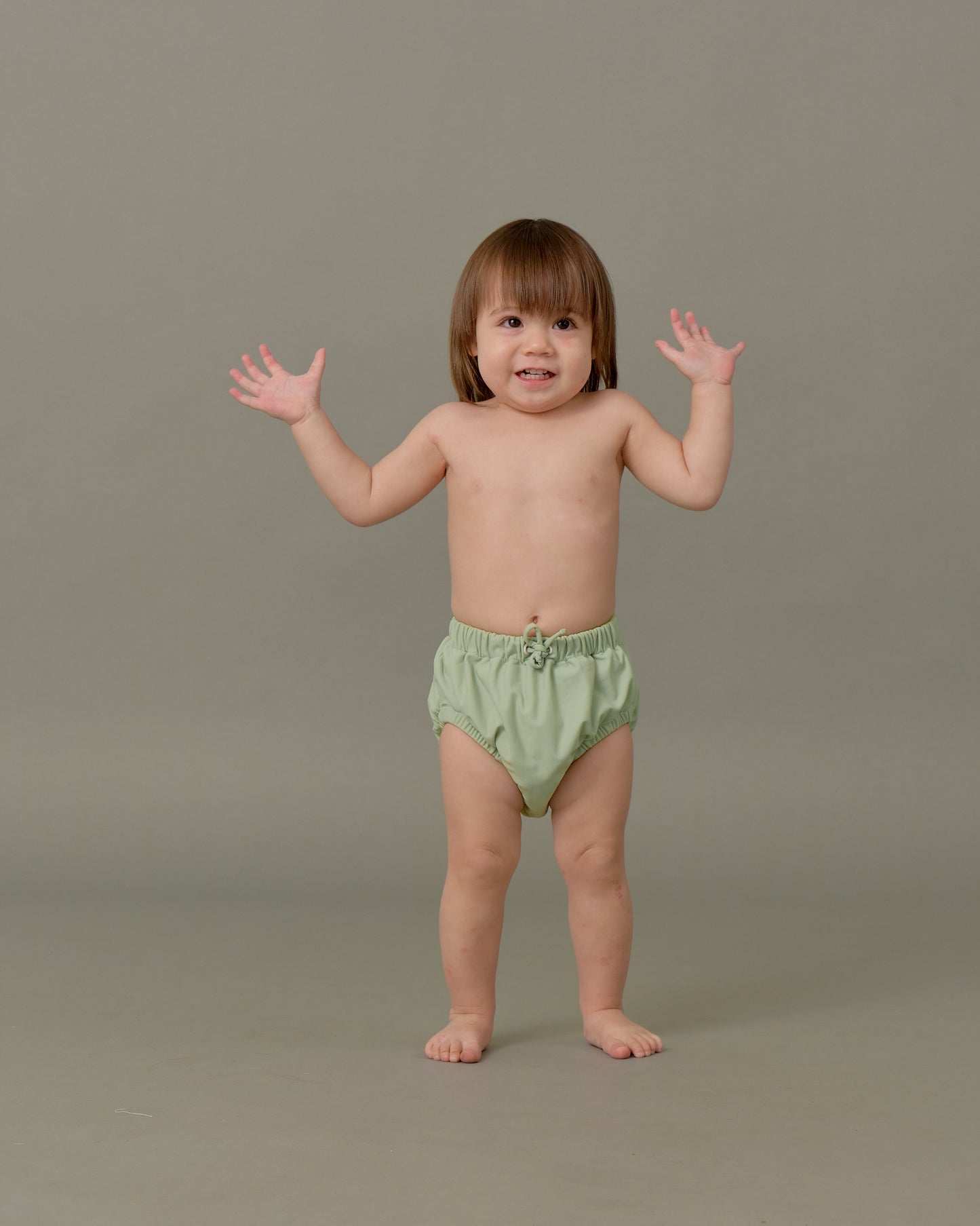 Baby Swim Nappy in Jade