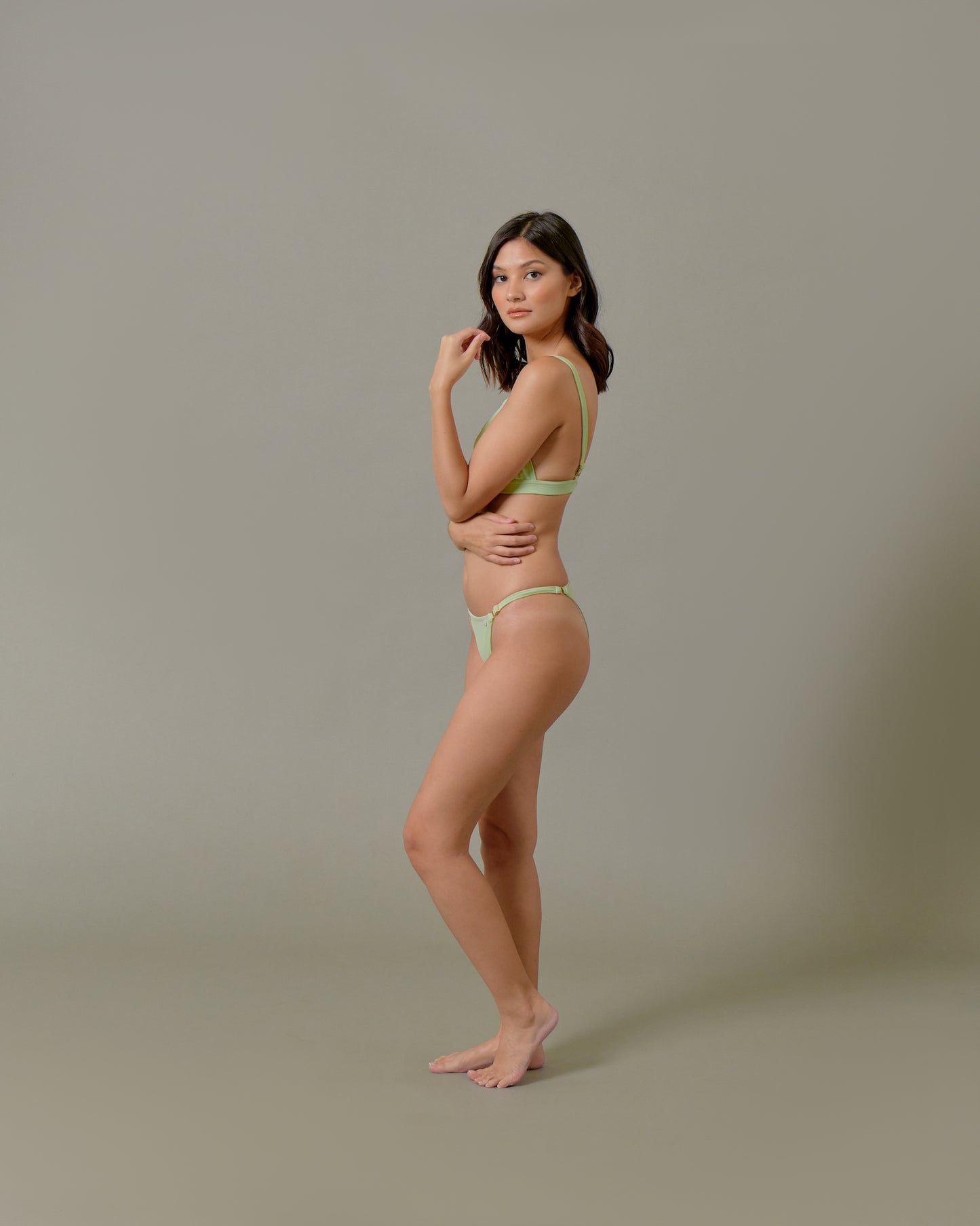 Jasmine Bottom in Jade
