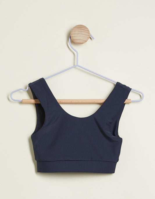 Madeline Girls BIkini Top in Sapphire