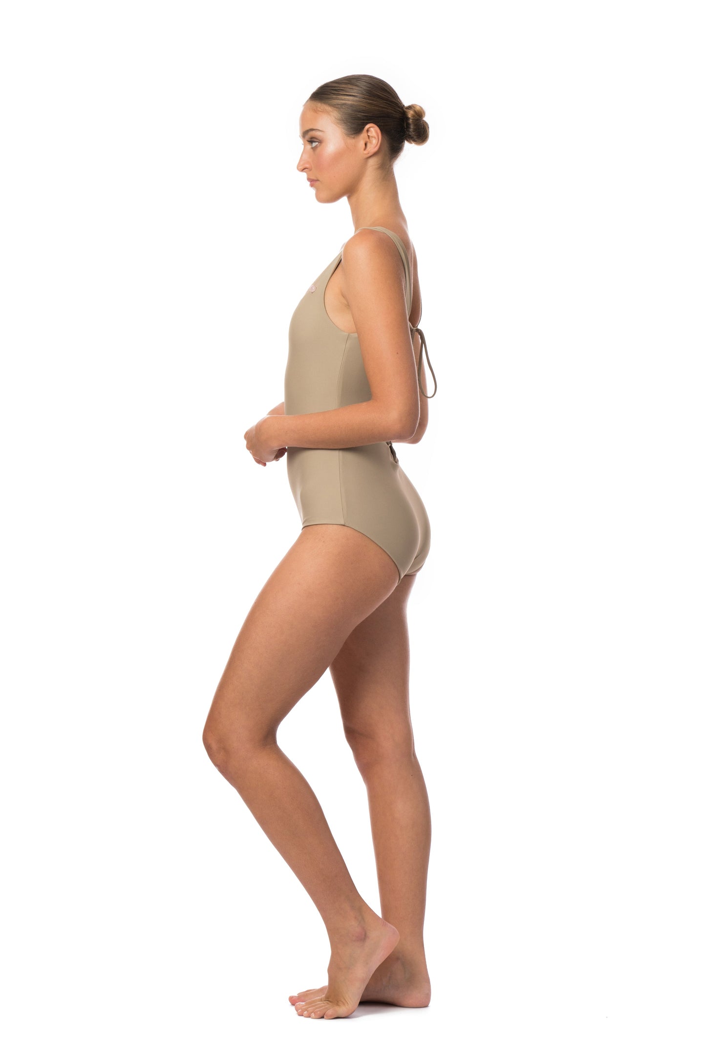 Olivia One Piece in Gumleaf Green