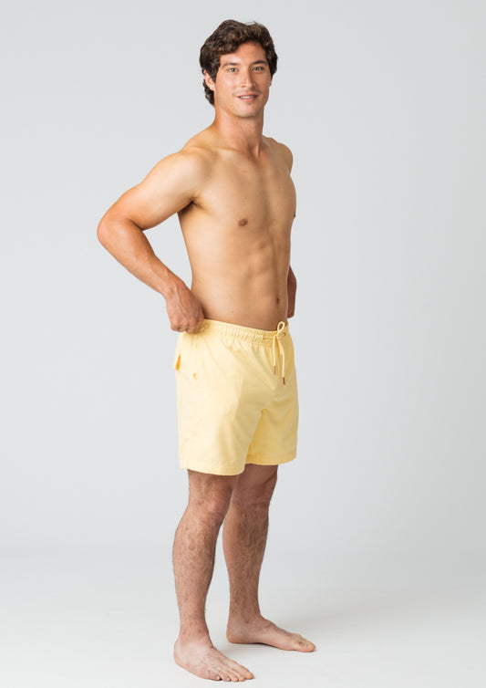 Men's Swim Trunks in Citrine