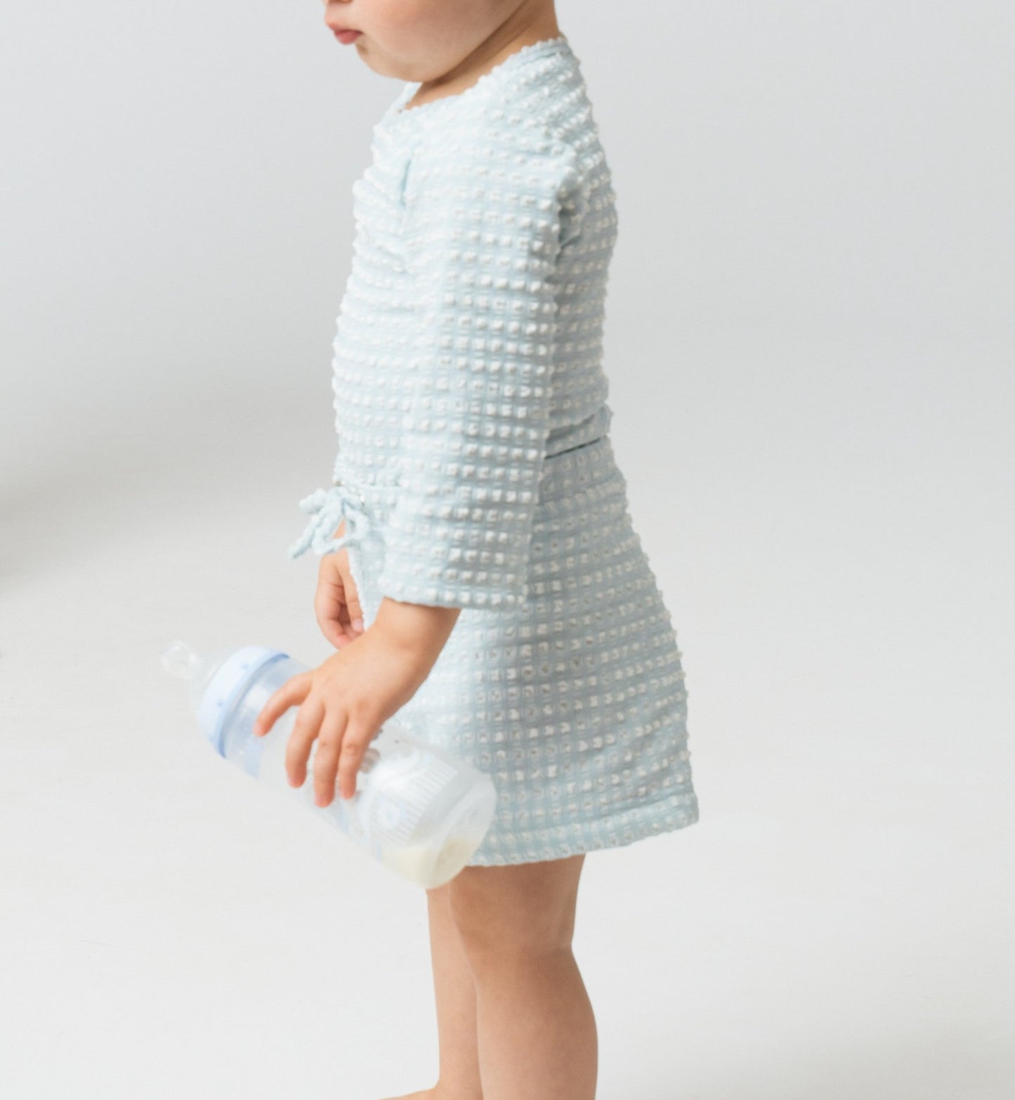Rashie Top in Aquamarine Gingham