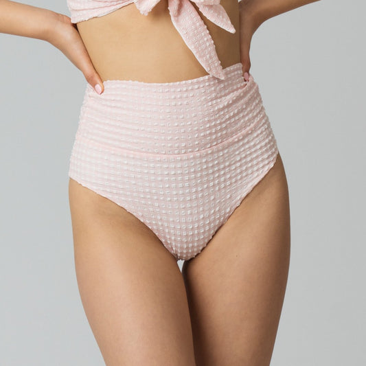 Leilani Bottom in Rose Quartz Gingham