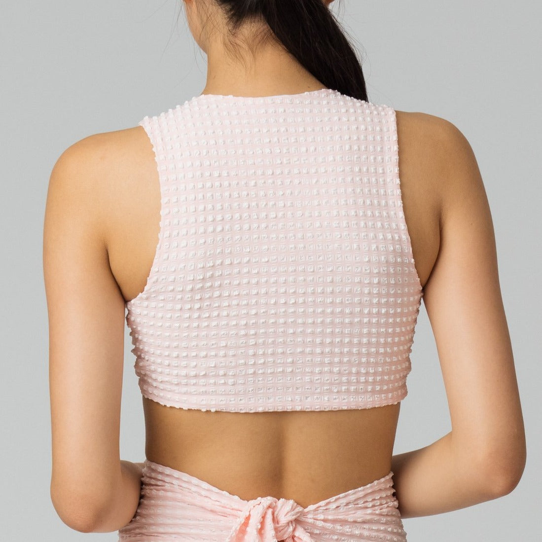Rosie Top in Rose Quartz Gingham
