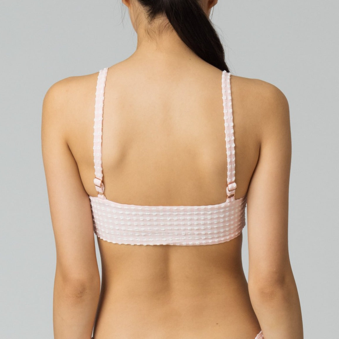 Alessandra Top in Rose Quartz Gingham
