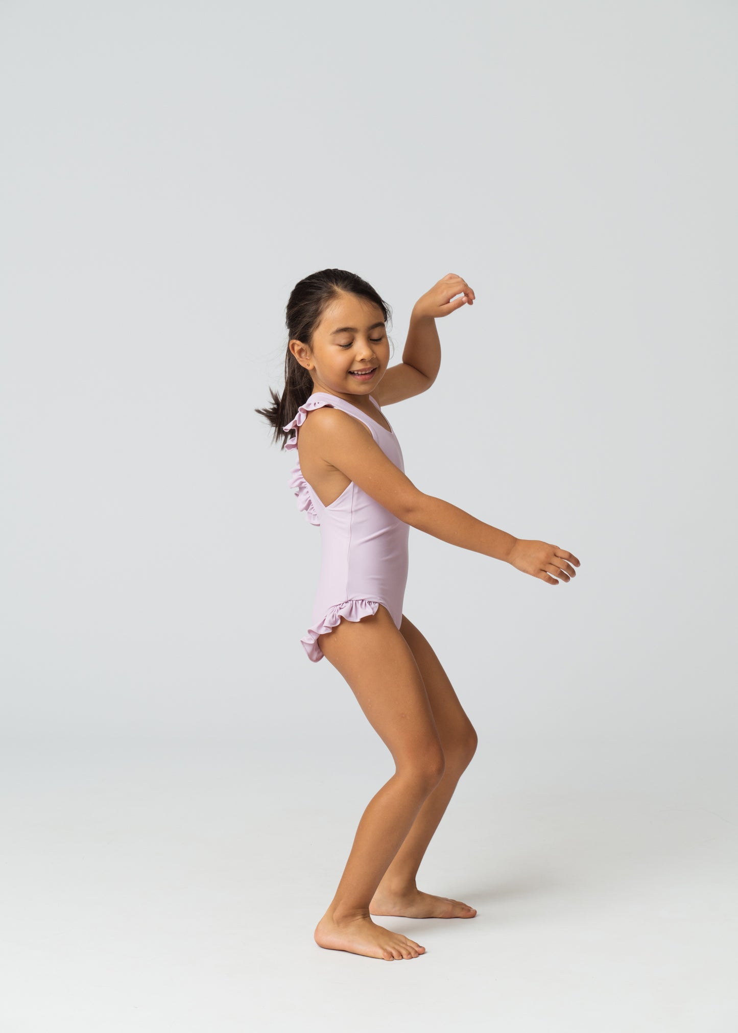 Tabitha Girls One Piece in Amethyst