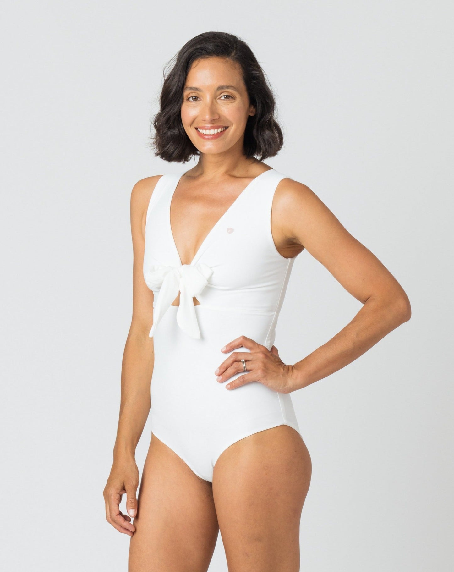 Fleur One Piece in Pearl