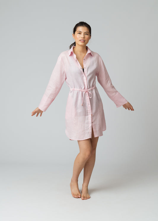 Adelaida Linen Coverup