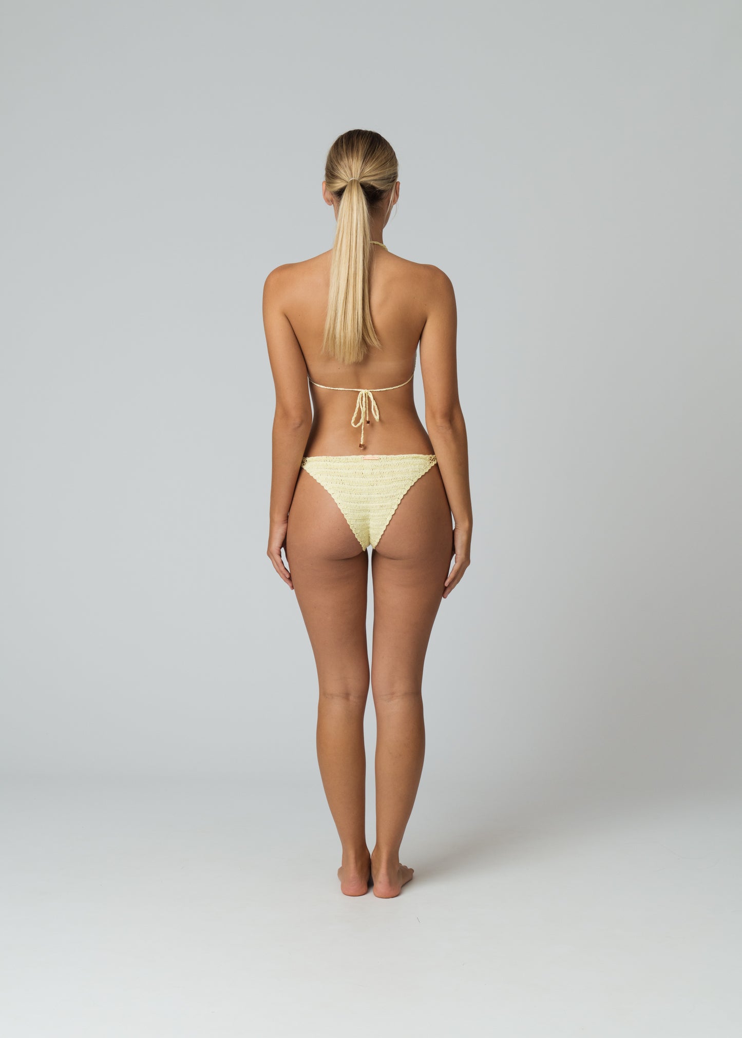 Sirena Crochet Bikini in Citrine