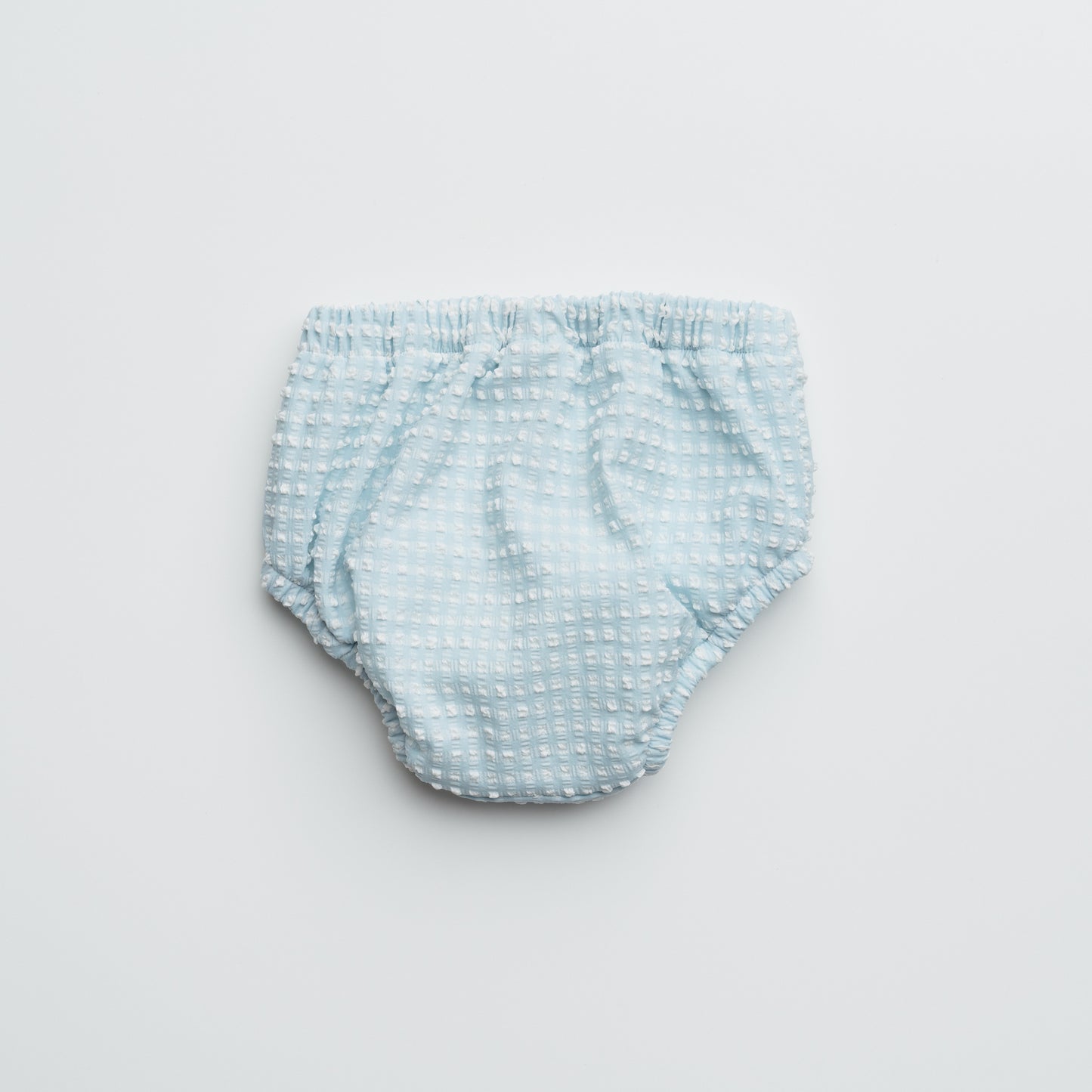Baby Swim Nappy in Aquamarine Gingham