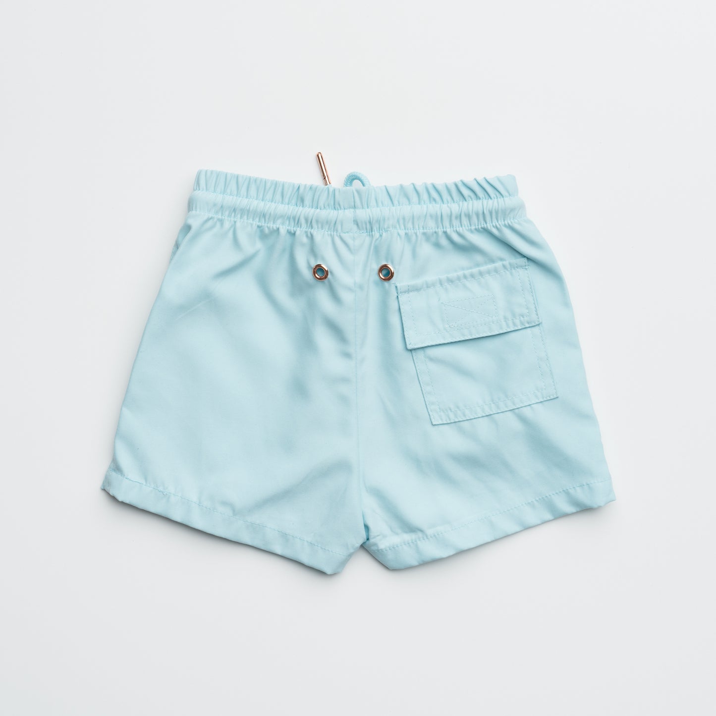Boy's Swim Trunks in Aquamarine
