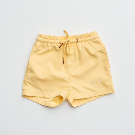 Boy's Swim Trunks in Citrine