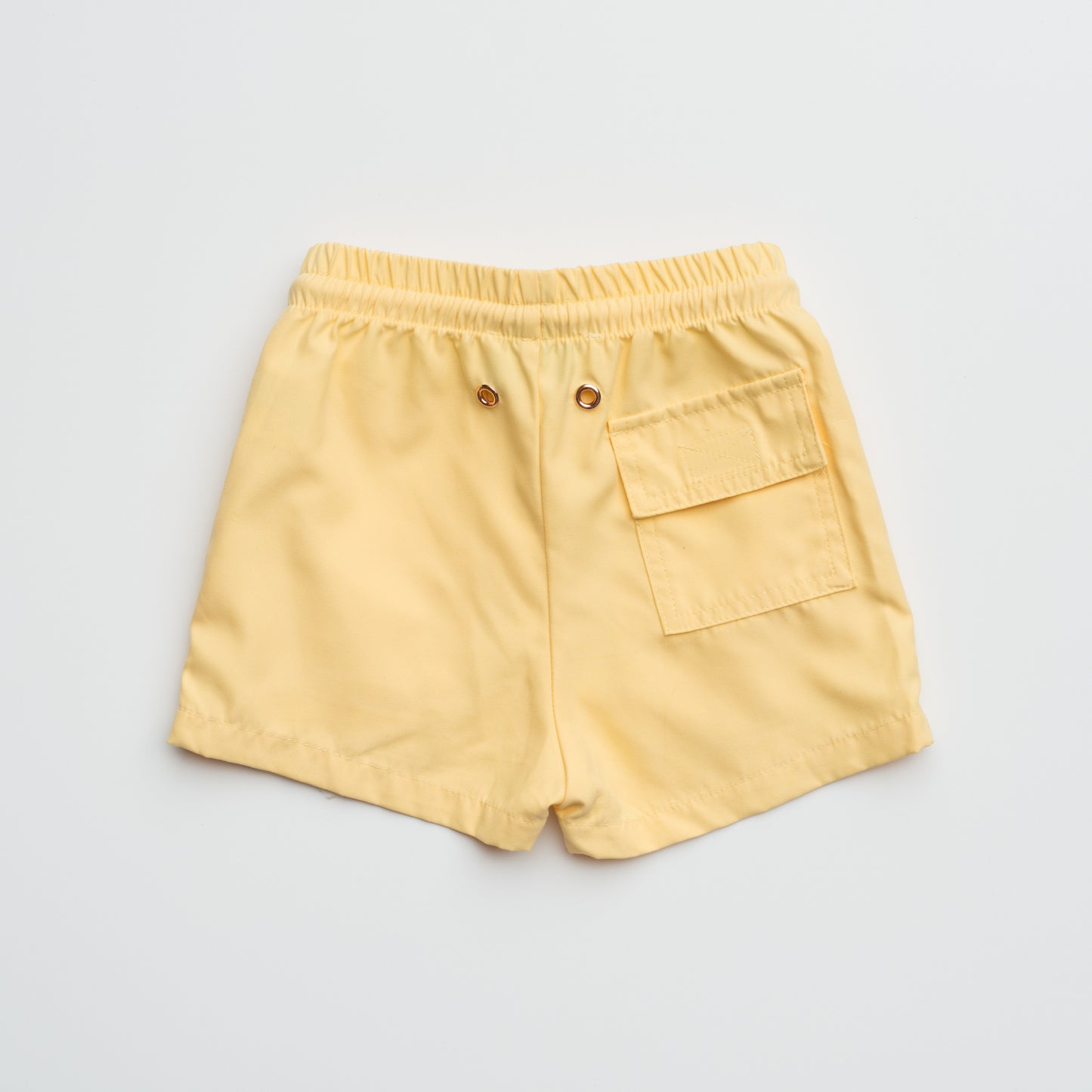 Boy's Swim Trunks in Citrine