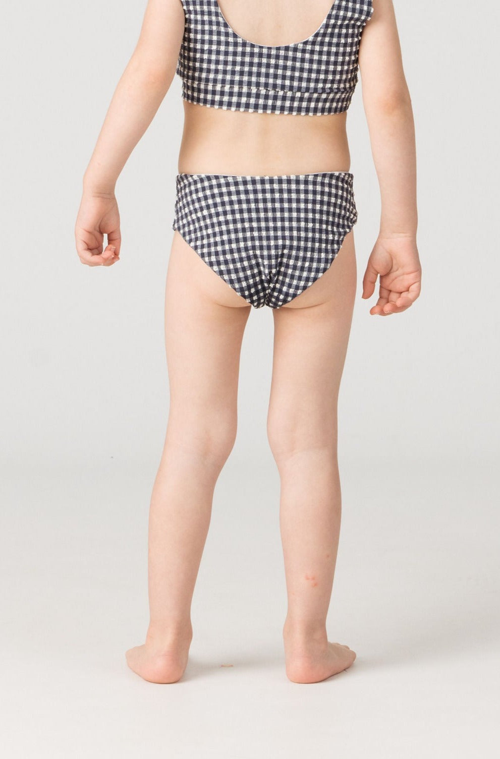 Emily Girls' Bottom in Sapphire Gingham