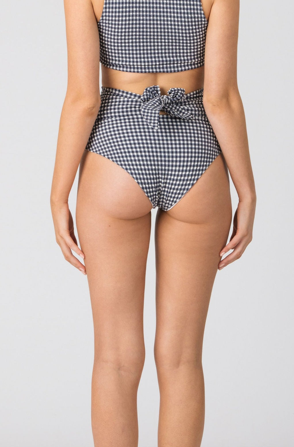 Leilani Bottom in Sapphire Gingham