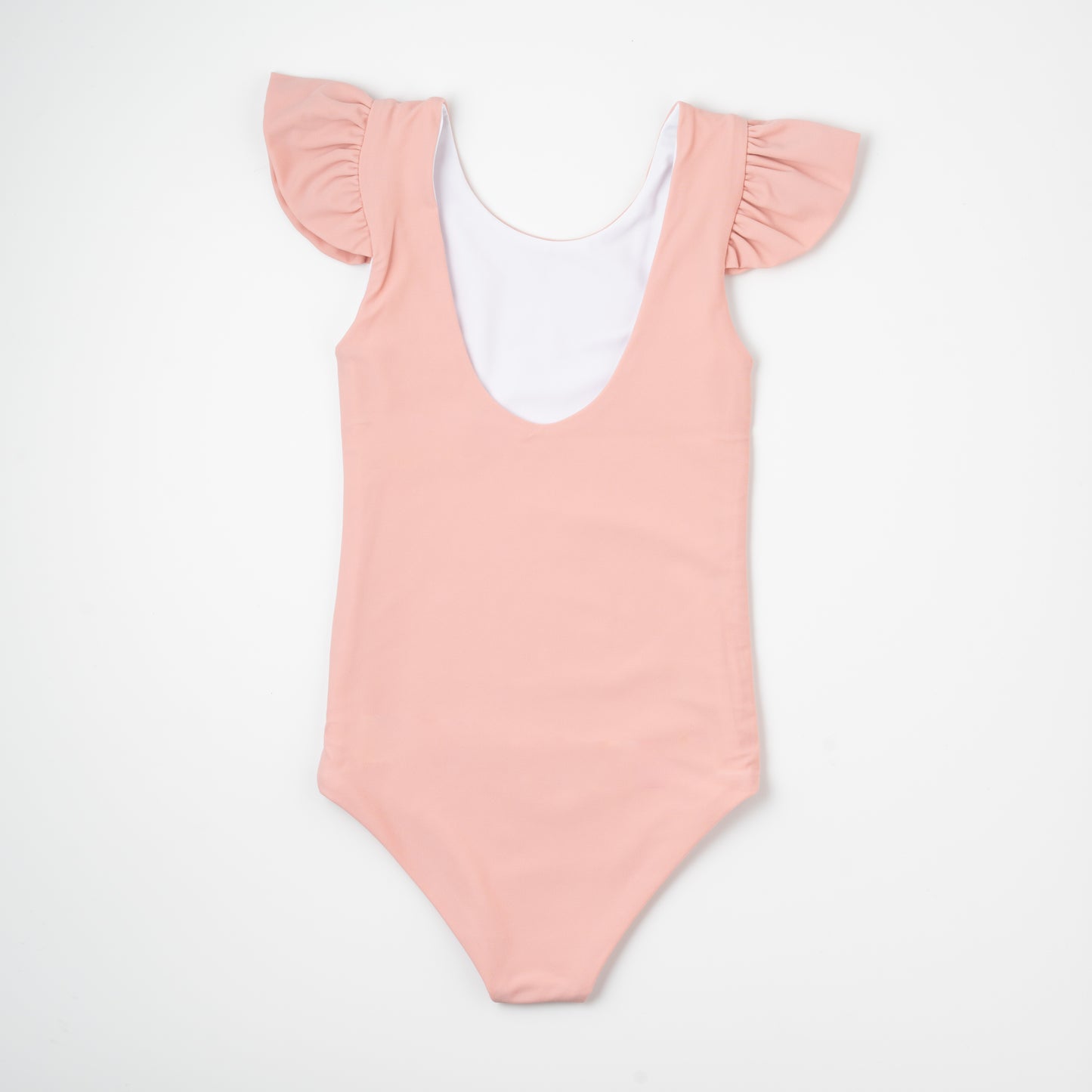 Leonor Girls One Piece in Blush Rose