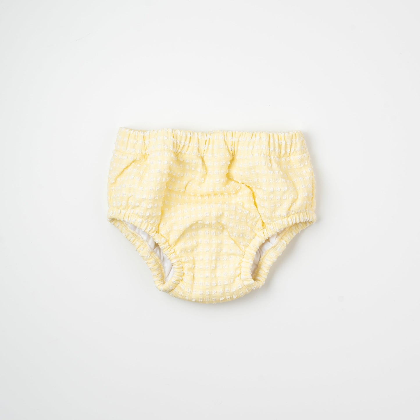 Swim Nappy in Citrine Gingham
