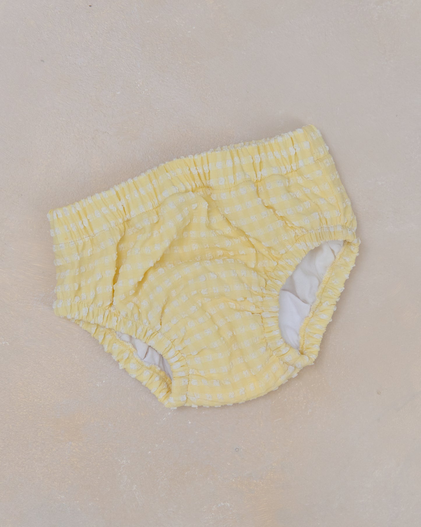 Swim Nappy in Citrine Gingham