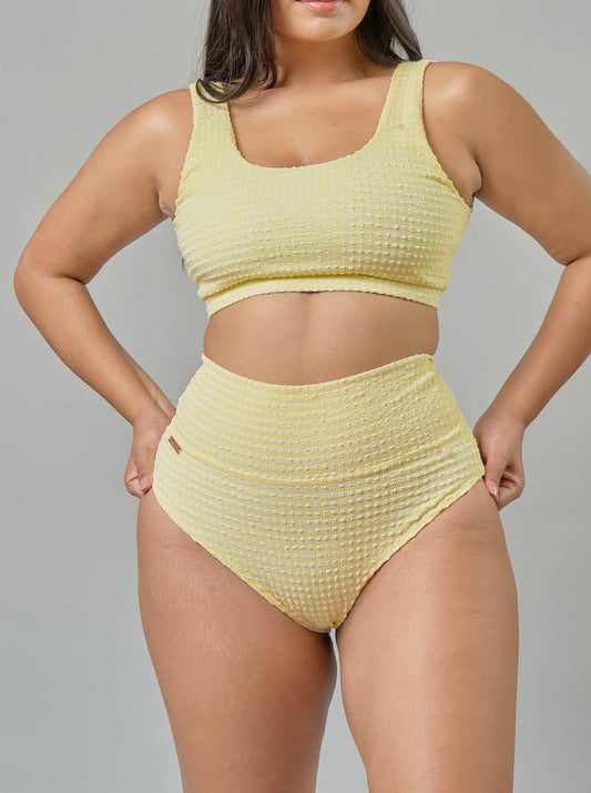 Leilani Bottom in Citrine Gingham