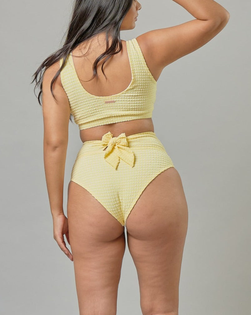 Leilani Bottom in Citrine Gingham