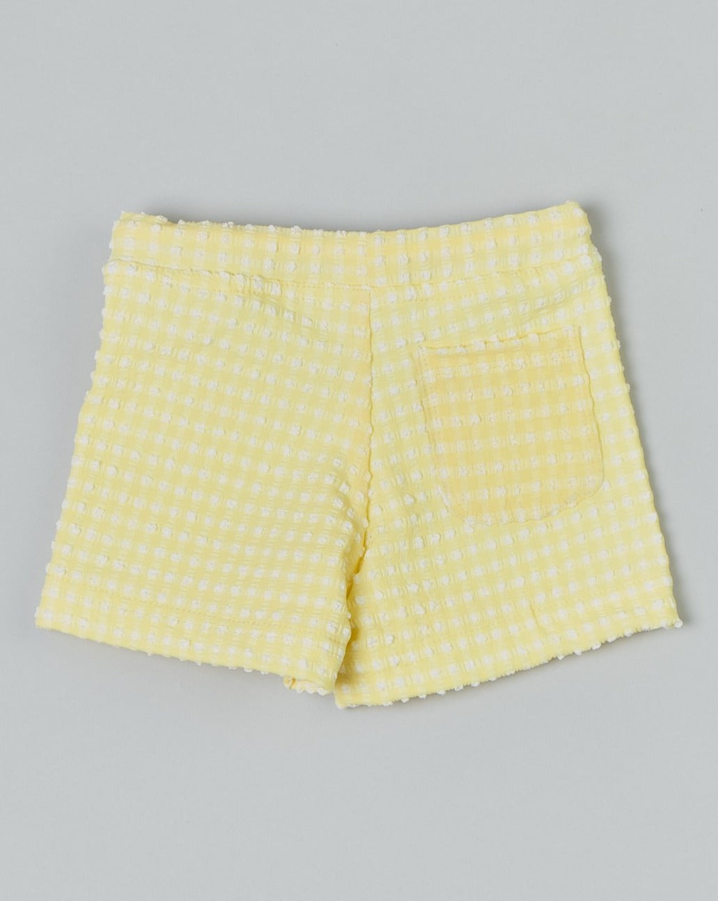 Baby Swim Trunks Citrine Gingham