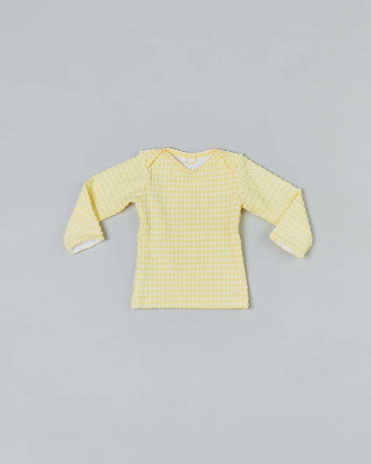 Rashie Top in Citrine Gingham