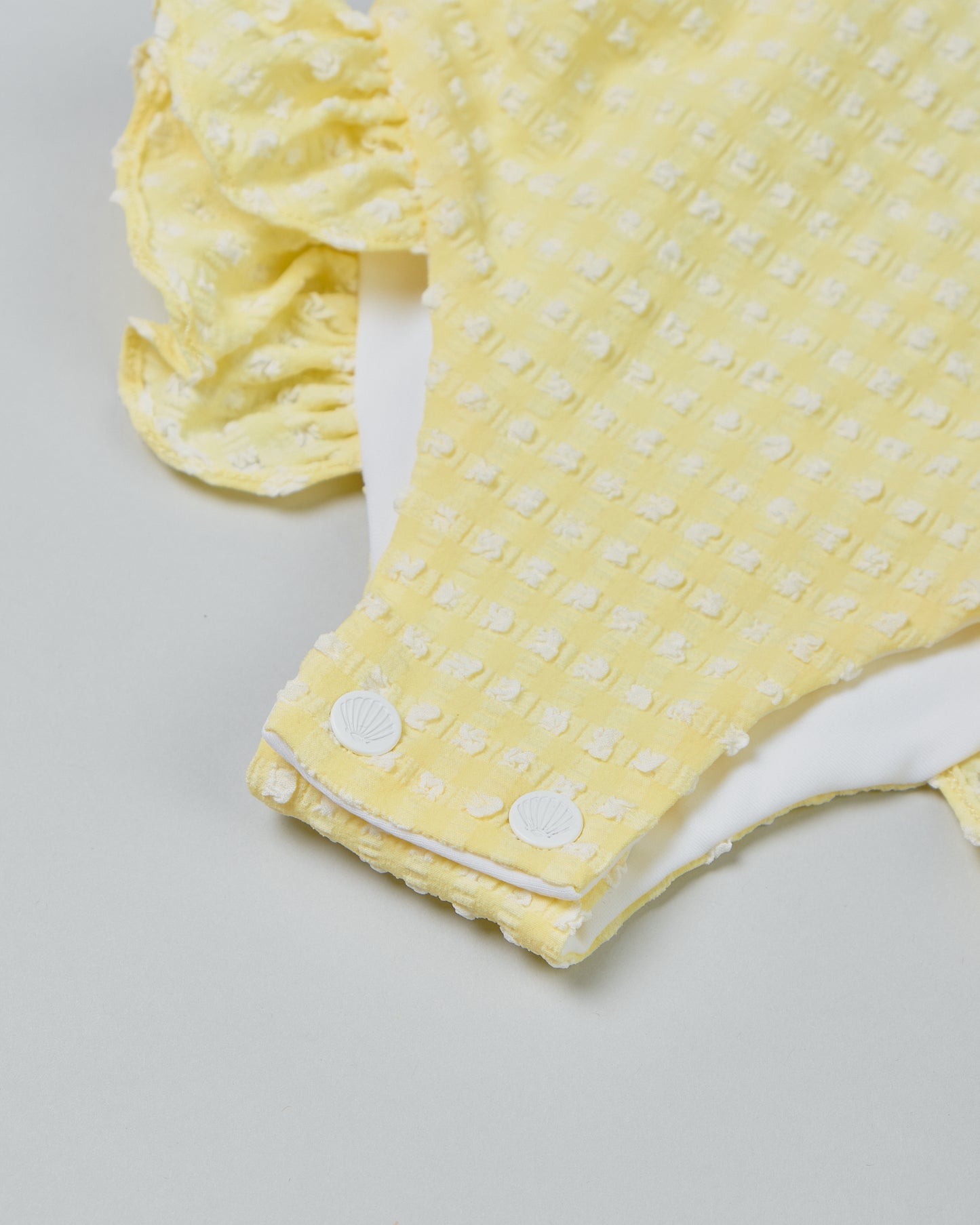 Tabitha Girls One Piece in Citrine Gingham