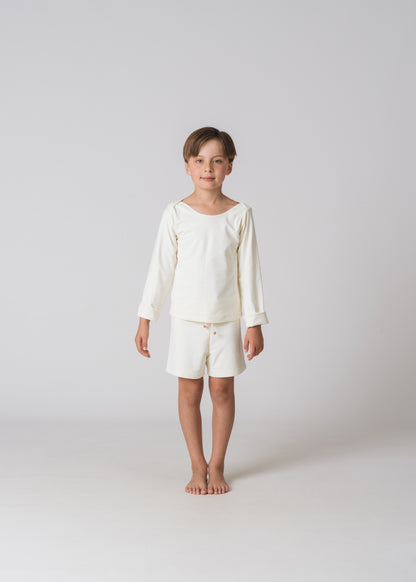 Rashie Top in Ivorie