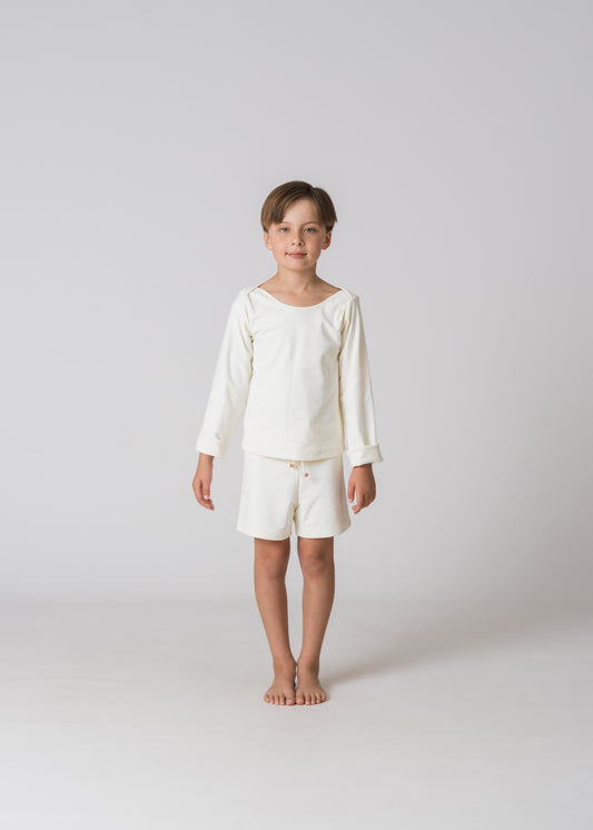 Rashie Top in Ivorie