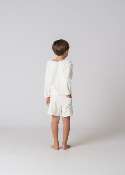 Rashie Top in Ivorie