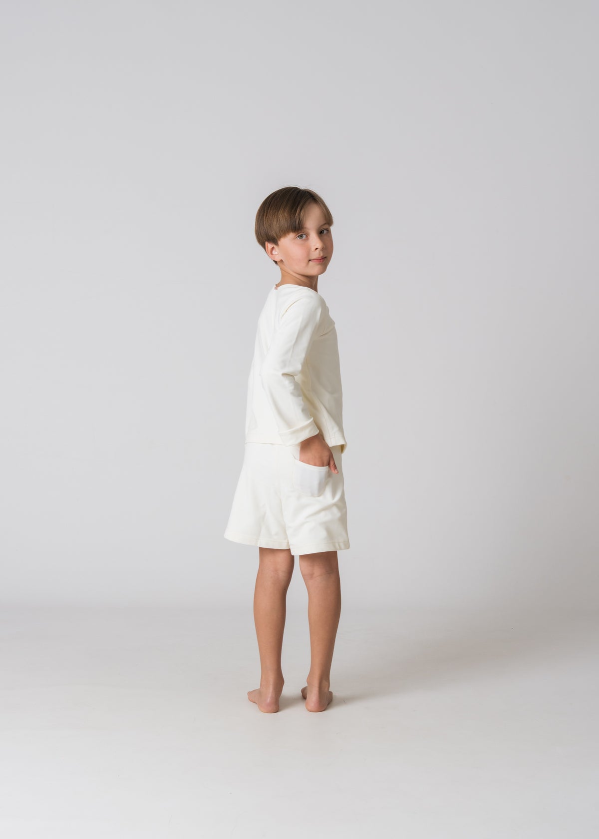 Rashie Top in Ivorie