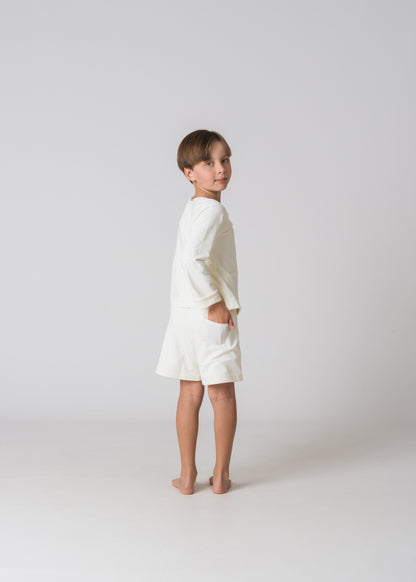 Rashie Top in Ivorie
