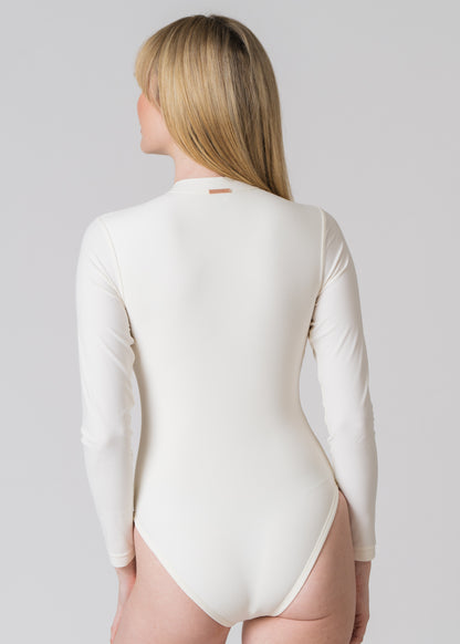 Cristalle Rashie Suit in Ivoire