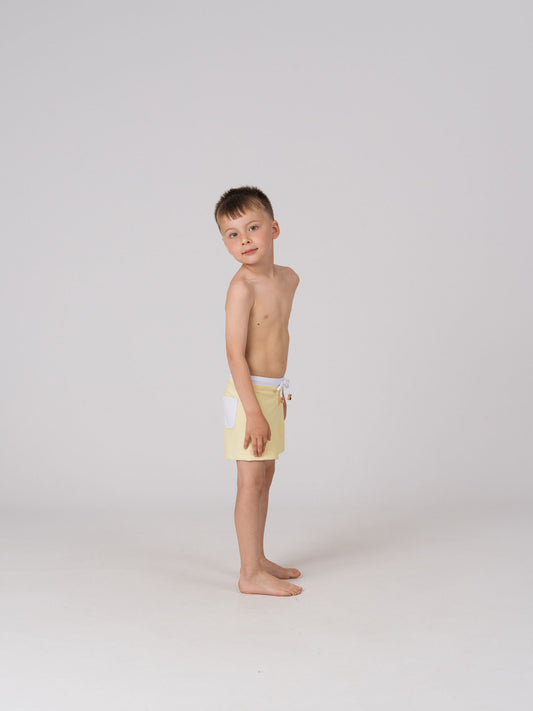 Kids Swim Trunks in Solaire