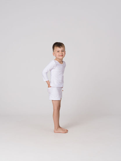 Rashie Top in Moonstone