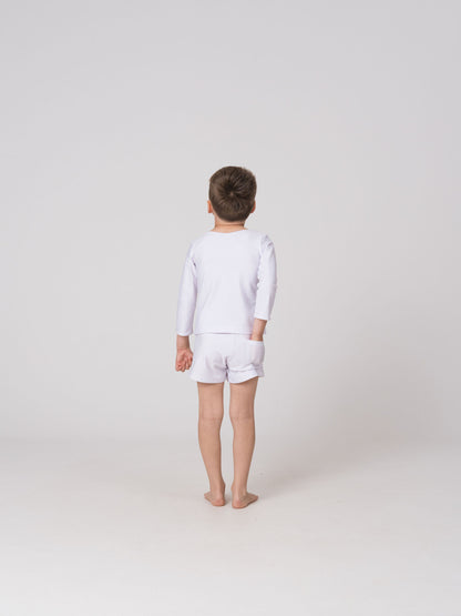 Rashie Top in Moonstone