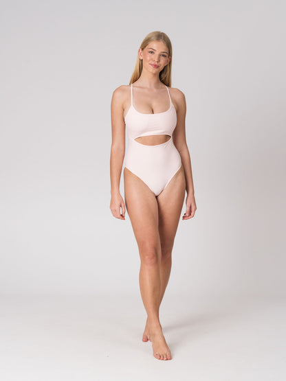 Pia One Piece in Rose Quartz