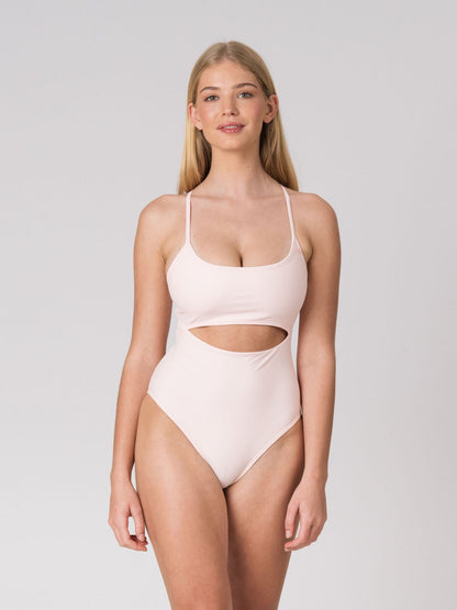 Pia One Piece in Rose Quartz