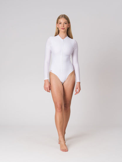 Cristalle Rashie Suit in Moonstone